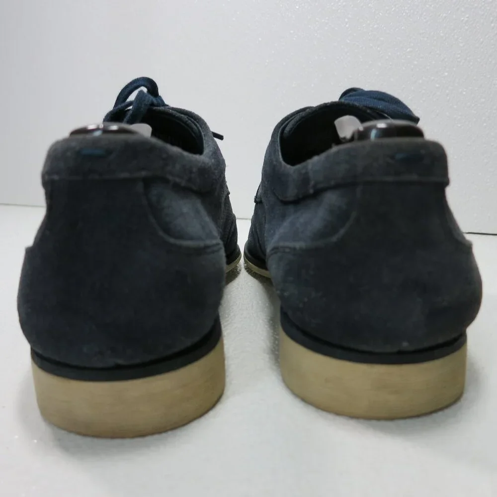 Lacoste Paris Men Suede Leather Casual Oxford Comfortable Footwear Shoes Sz 10.5